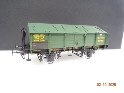 SMT Spur 0 2.61 Unkrautabfuhrwagen der K.Bay.Sts.B. Messingmodell in OVP JL3323