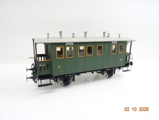 SMT Spur 0 3.33 Personenwagen BCL der K.Bay.Sts.B. Messingmodell in OVP JL3325 – Bild 3