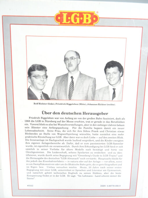 Sachbuch Greenberg's Grosser LGB-ALMANACH AR6369 – Bild 3