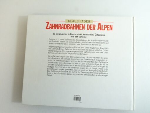 Sachbuch Zahnradbahnen der Alpen 19 Bergbahnen in Deutschland QR7465 – Bild 3