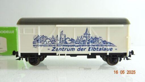 Sachsenmodelle H0 18663 Werbewagen Zentrum der Elbaue in OVP PR7715 – Bild 3