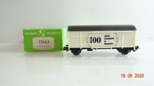 Sachsenmodelle H0 18663 Werbewagen Zentrum der Elbaue in OVP PR7715
