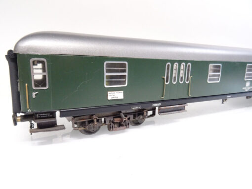 Schieck Spur 0 RAR! D-Zug Packwagen der DB Metallausführung LE289 o. – Bild 3