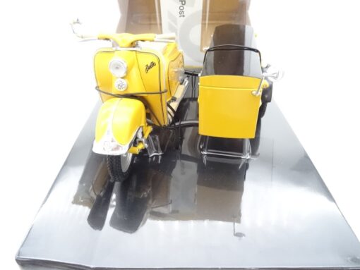 Schuco 1:10 010495 Zündapp Bella mit Beiwagen Deutsche Post in OVP RR1434 – Bild 3