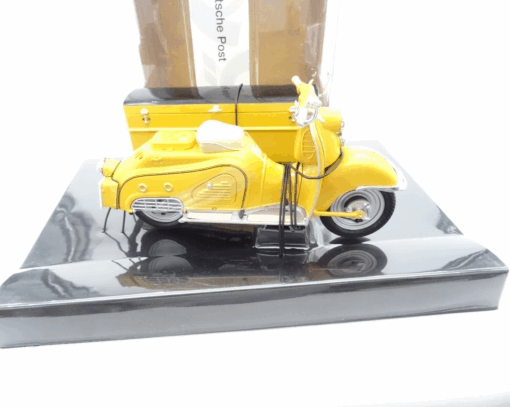 Schuco 1:10 010495 Zündapp Bella mit Beiwagen Deutsche Post in OVP RR1434 – Bild 4