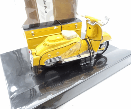 Schuco 1:10 010495 Zündapp Bella mit Beiwagen Deutsche Post in OVP RR1434 – Bild 5