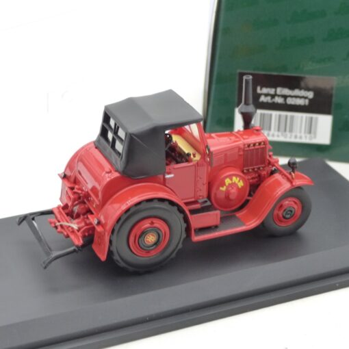 Schuco 1:43 02861 Lanz Eilbulldog mit Verdeck rot in OVP EX6575 – Bild 3