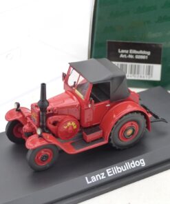 Schuco 1:43 02861 Lanz Eilbulldog mit Verdeck rot in OVP EX6575