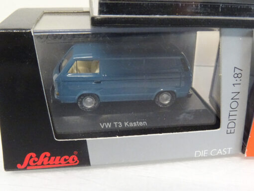 Schuco 1:87 Konvolut 5tlg. VW T3 Kasten etc. neuwertig in OVP LE4499 – Bild 7