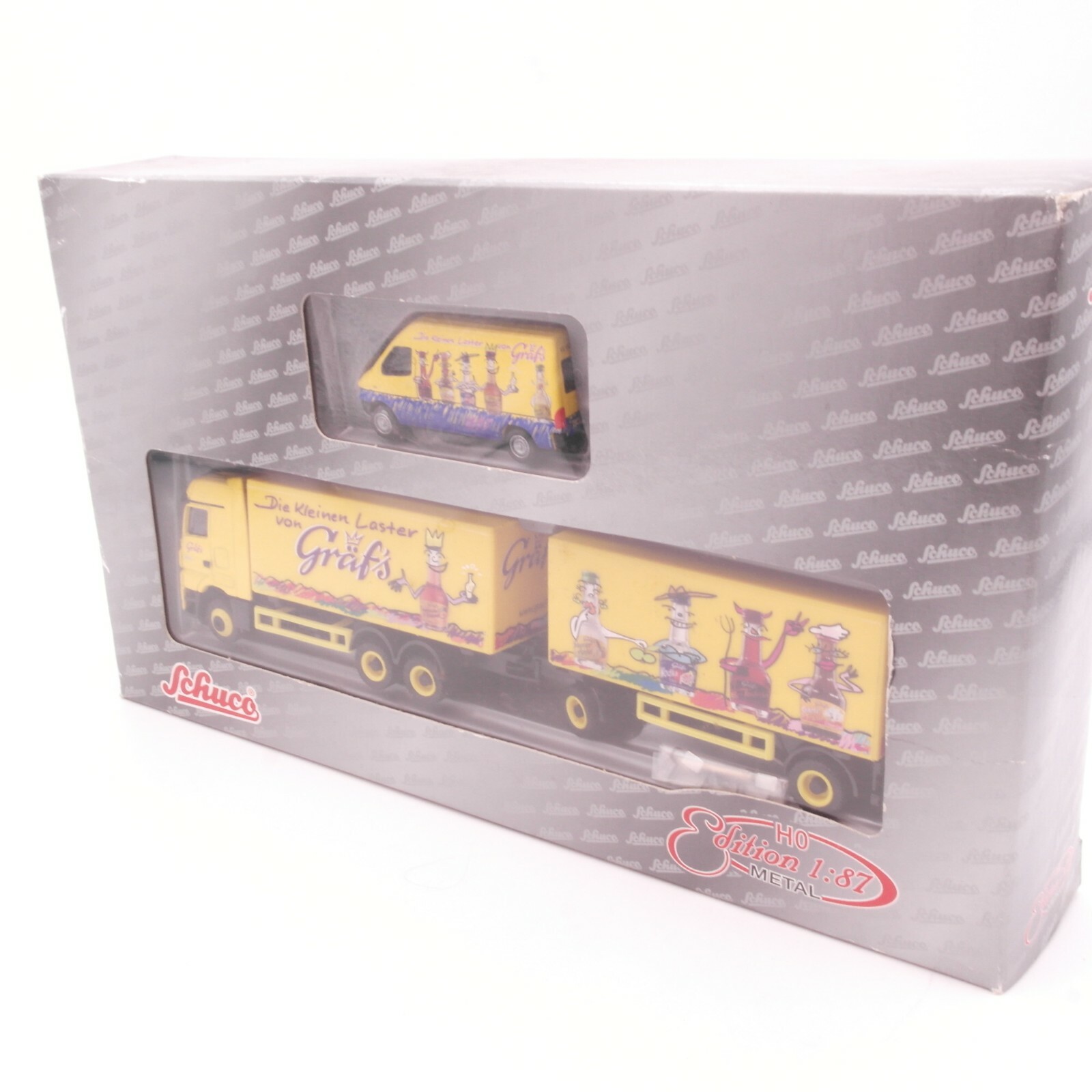 Schuco 1:87 LKW-Sprintersets die kleinen Laster von Gräf´s in OVP RT8742 – Bild 3