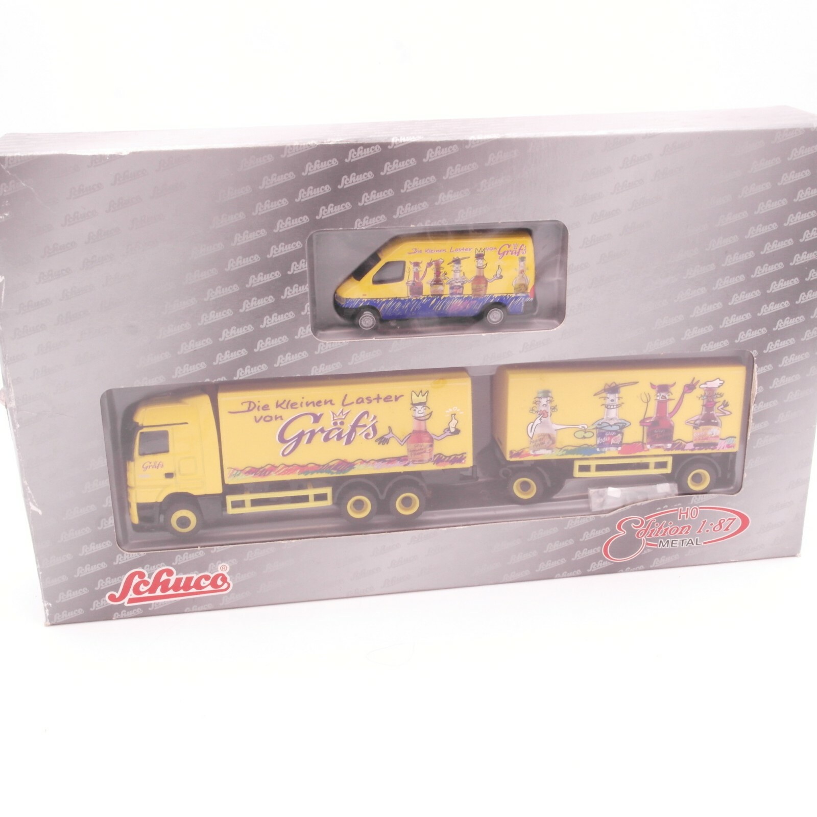 Schuco 1:87 LKW-Sprintersets die kleinen Laster von Gräf´s in OVP RT8742