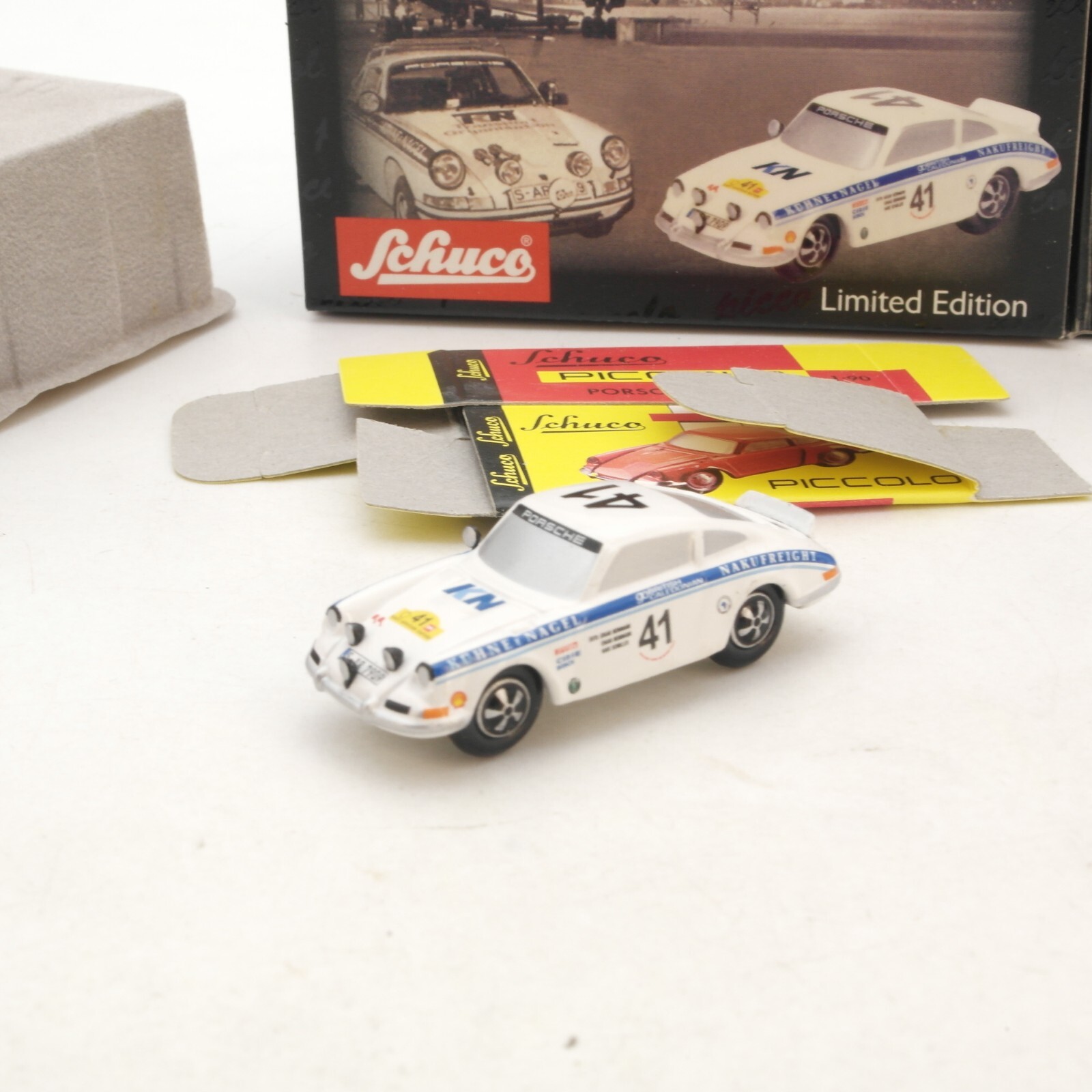 Schuco 1:90 01345 Porsche 911 East-African-Safari 74 Limitiert in OVP RG7659