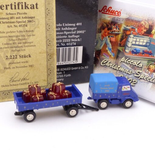 Schuco Piccolo 1:90 Nr.: 05274 Weihnachts-Edition 2002, in OVP EX1466 – Bild 3