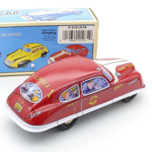 Schylling Classic Tin Car Series - Fire Car, in OVP EX481 – Bild 3