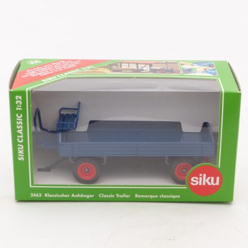 Siku Classic Farmer 1:32 3463 Klassischer Anhänger blau in OVP EX6584 – Bild 4