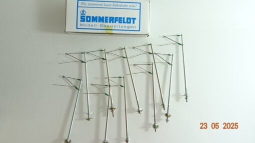 Sommerfeld Spur H0 120 Betonstreckenmasten 10 Stück siehe Foto in OVP CK8534