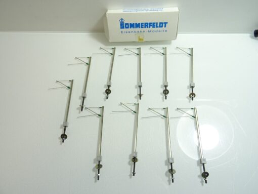 Sommerfeldt H0 117 H-Profil Streckenmast 10 Stück in OVP QR2515