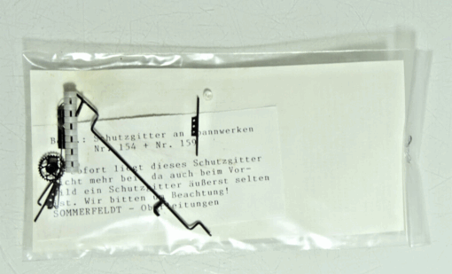 Sommerfeldt H0 159 Radspannwerk Oberleitung Bausatz in OVP CK140 – Bild 3