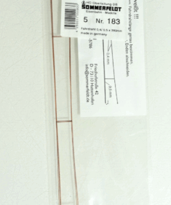 Sommerfeldt H0 183 Fahrdraht 3St. 0,4, 0,5x380mm siehe Foto in OVP CK8326