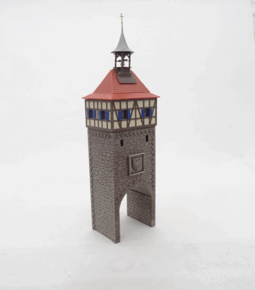 Spur H0 Altstadttor Fachwerk ca 7 x 5 cm aus Anlagerückbau, siehe Foto RR575 o. – Bild 3