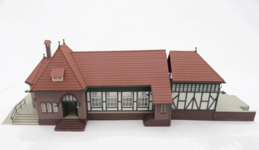 Spur H0 Bahnhof / Gebäude ca. 38 x 13 aus Anlagenrückbau, siehe Bilder RR347 o.