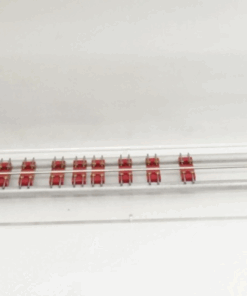 Spur H0 Rollenprüfstand ca. 47 cm mit 8 Rollenböcken JL2882 o.