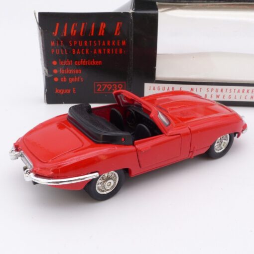 Tchibo 1:38 27939 Jaguar E rot mit pull back Antrieb in OVP EX3565 – Bild 3
