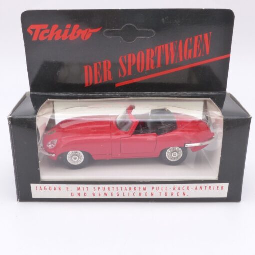 Tchibo 1:38 27939 Jaguar E rot mit pull back Antrieb in OVP EX3565 – Bild 5