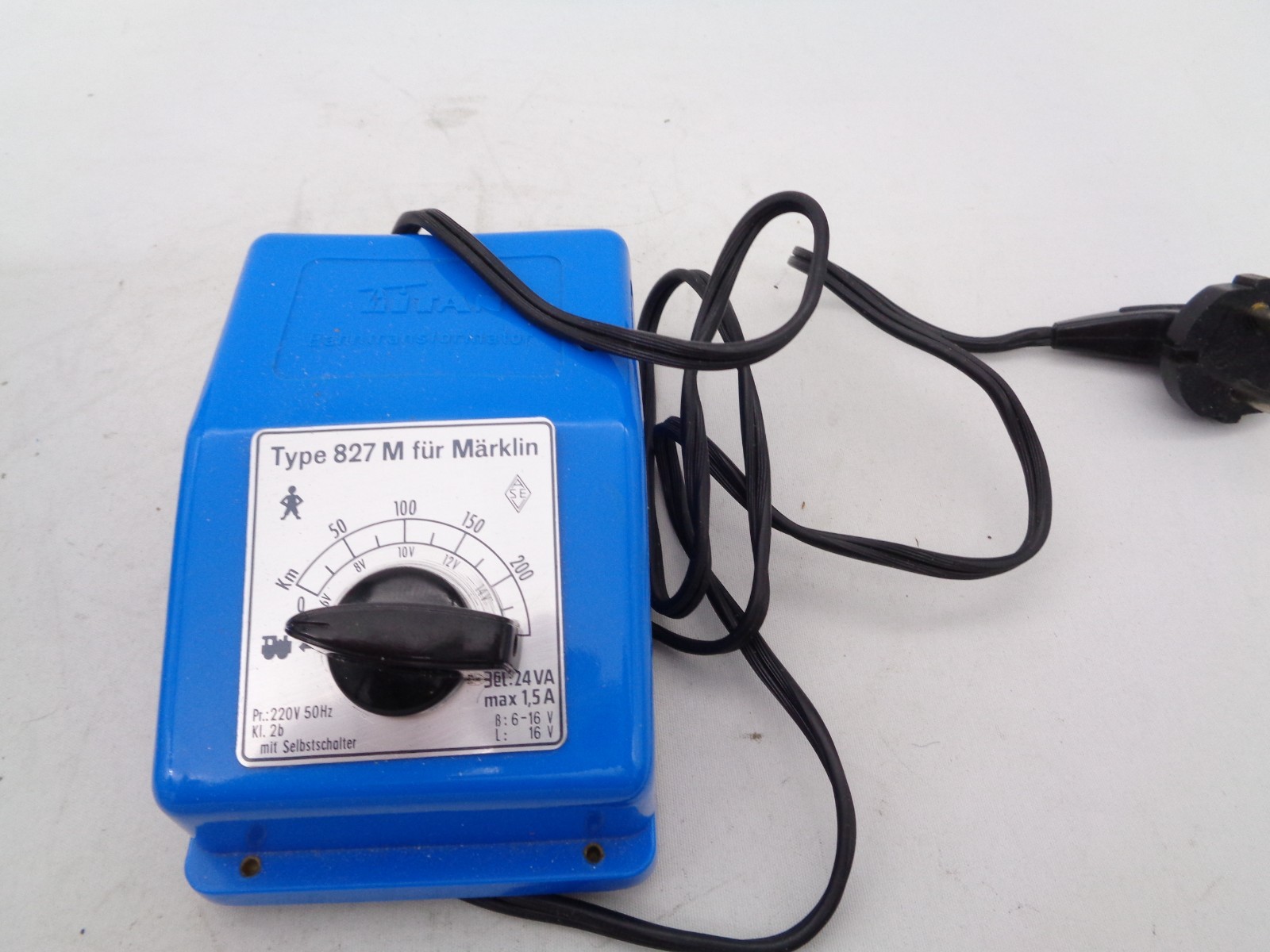 Titan Typ 827 Bahntransformator 220V 50Hz siehe Foto in OVP PK2614 – Bild 3