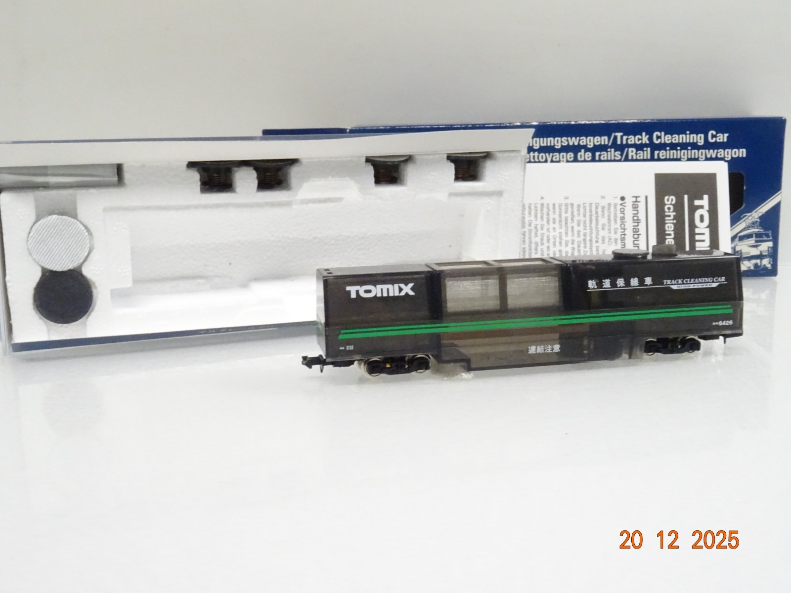 Tomix N 064268 Schienenreinigungswagen blau in OVP JL5348 – Bild 3