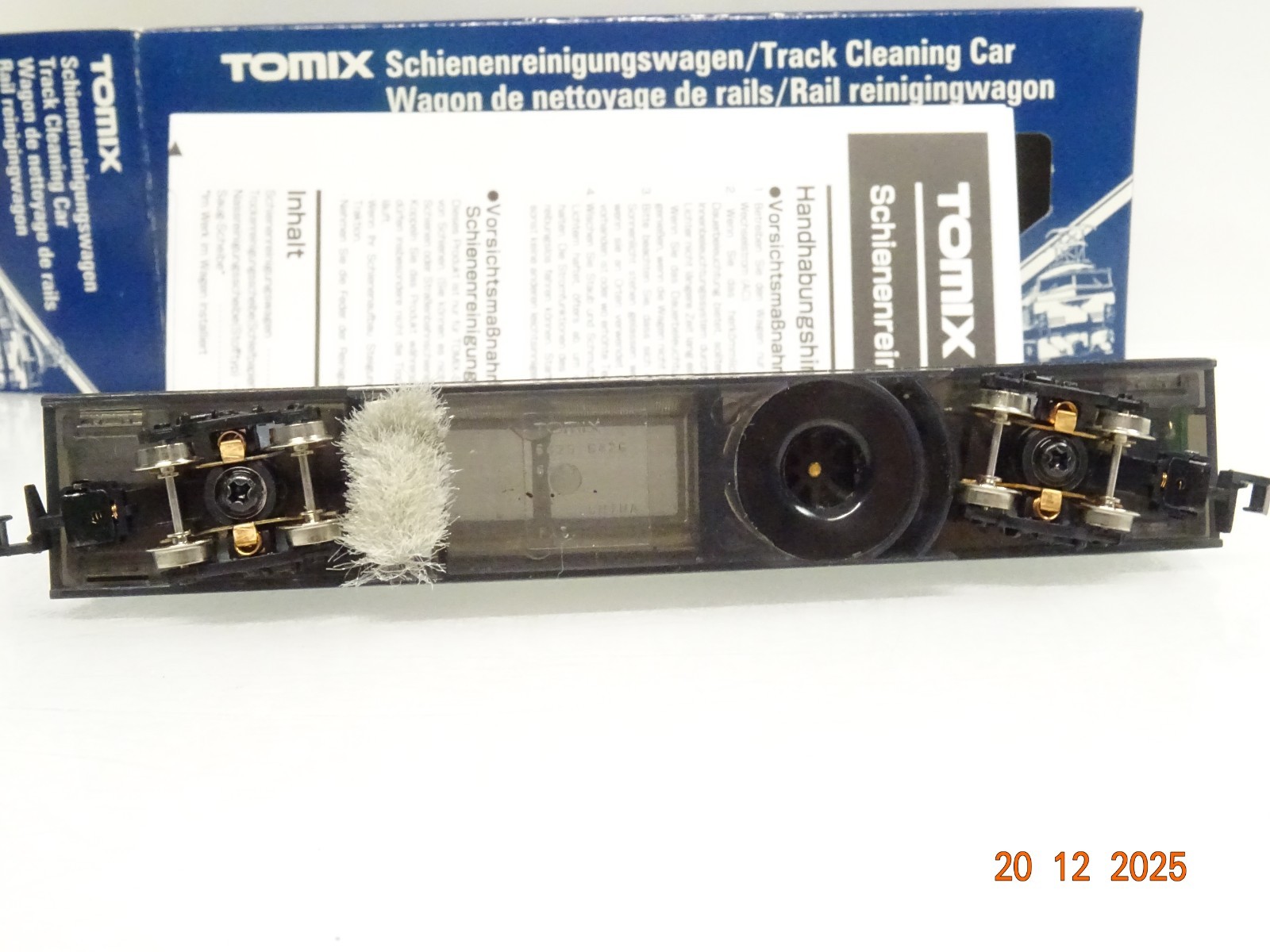 Tomix N 064268 Schienenreinigungswagen blau in OVP JL5348 – Bild 4