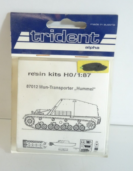 Trident 1:87 Bausatz 87012 Munition-Transporter Hummel in OVP QR6316