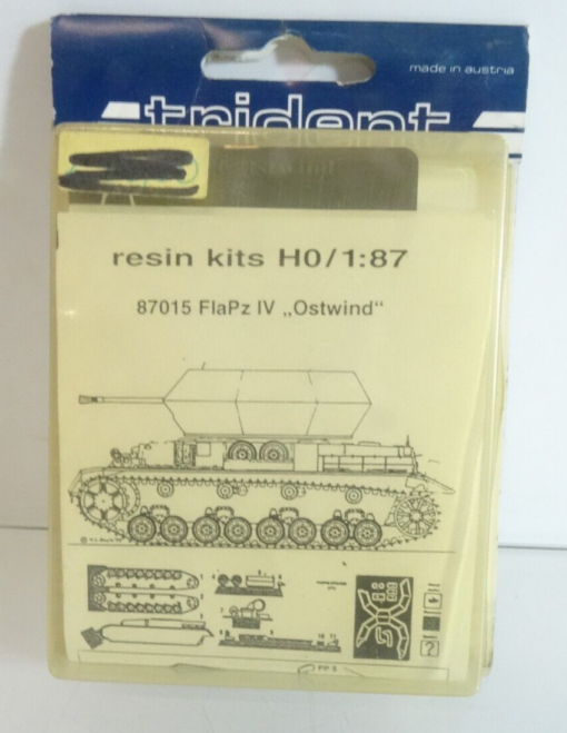 Trident 1:87 Bausatz 87015 Flakpanzer IV Ostwind in OVP QR6315