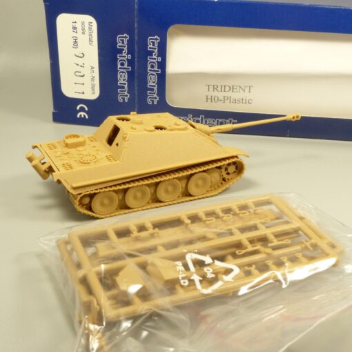Trident 1:87 H0 97011 Jagdpanther Panzer Militär in OVP EX7809 – Bild 3
