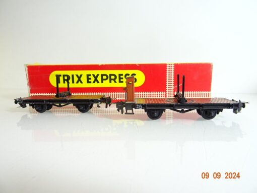Trix Express H0 3443 Langholzwagen Drehschemel in OVP PR2611 – Bild 3