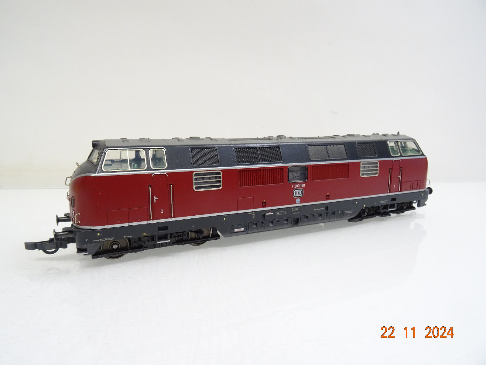 Trix H0 22712 Diesellok V 200 150 der DB Zimo Digital in OVP LE7444 – Bild 3