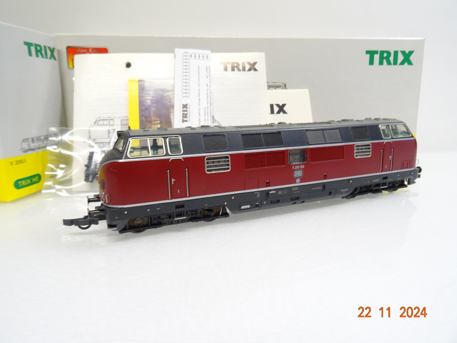 Trix H0 22712 Diesellok V 200 150 der DB Zimo Digital in OVP LE7444