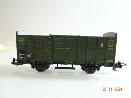 Trix H0 23601 Hochbordwagen der K.Bay.Sts.B. in OVP PR4290 – Bild 3