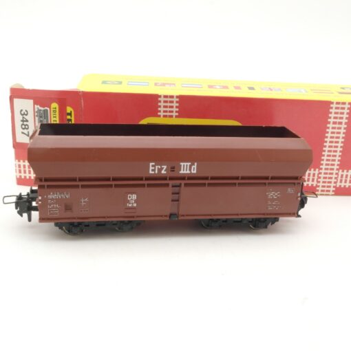 Trix H0 3487 Selbstentladewagen Erz IIId der DB in OVP RR1507