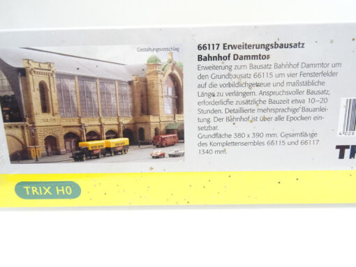 Trix H0 66117 Erweiterungsbausatz Bahnhof Dammtor Neu in OVP LE3942 – Bild 3