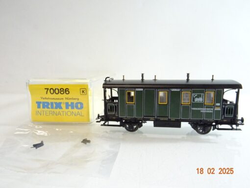 Trix H0 70086 Bahnpostwagen der K.Bay.Sts.B. in OVP PR6085