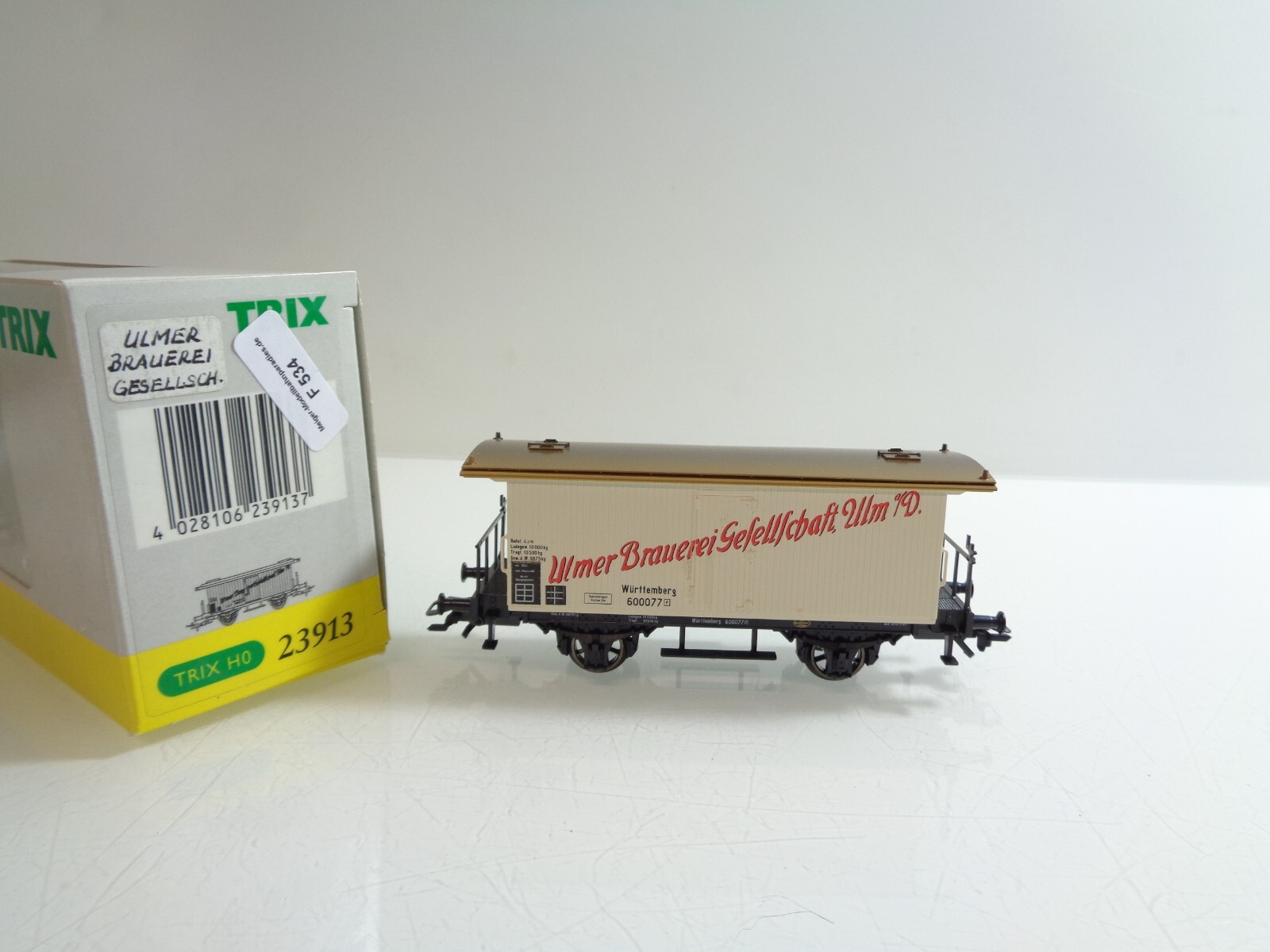 Trix H0 L23913 Bierwagen Ulmer Brauerei in OVP F534