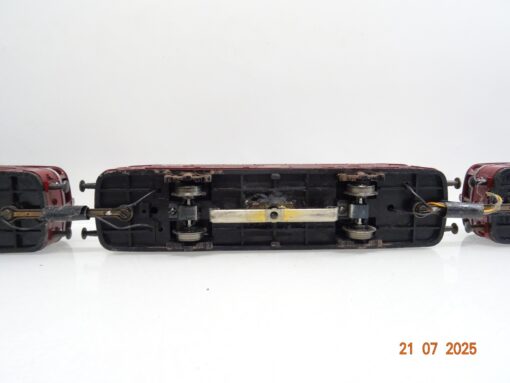 Trix H0 Schienenbus 3tlg. der DB 3-Leiter-Gleichstrom patiniert JL1654 o. – Bild 6