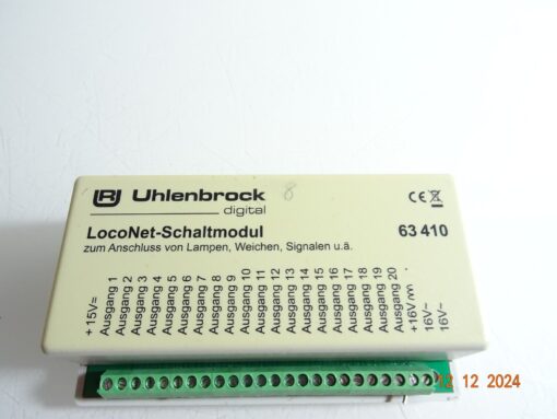 Uhlenbrock digital 63 410 LocoNet Schaltmodul siehe Foto CK4843 o.