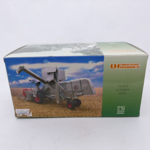 Universal Hobbies 1:32 UH2616 Claas Europa silver Mähdrescher in OVP EX6069 – Bild 7