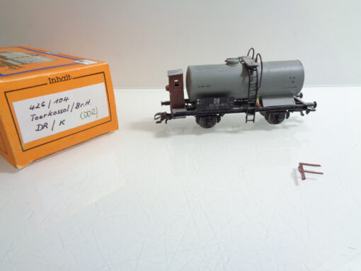 VEB Prefo H0 426/104 Teekesselwagen mit Brsh.der DR in OVP AR5783