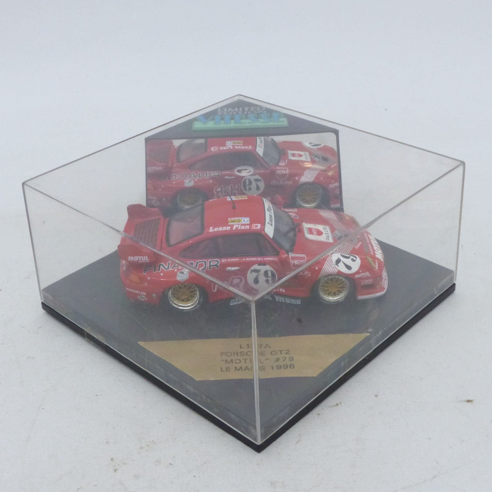 Vitesse 1:43 L167A Porsche 911 GT2 Motul #79 Le Manns 1996 in OVP EX7958 – Bild 4