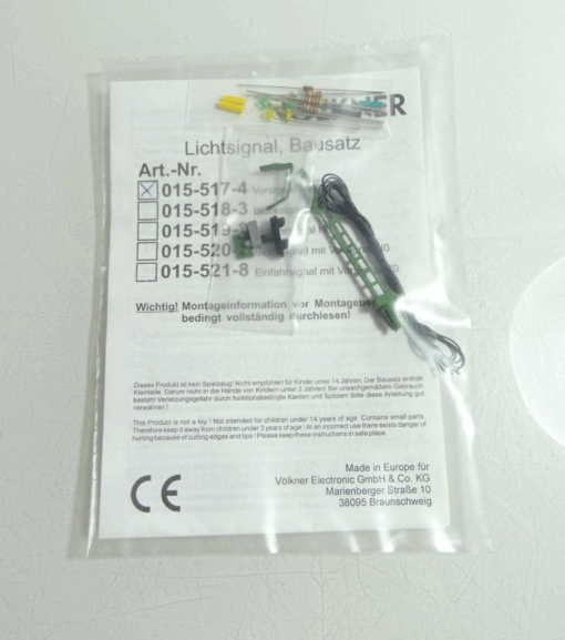 Völkner H0 Lichtsignal 015-517-4 Bausatz  in OVP AR7136