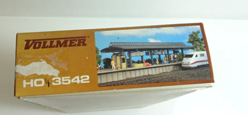 Vollmer H0 3542 Bausatz ICE-Bahnsteig Vaihingen neuwertig in OVP AR8063 – Bild 3