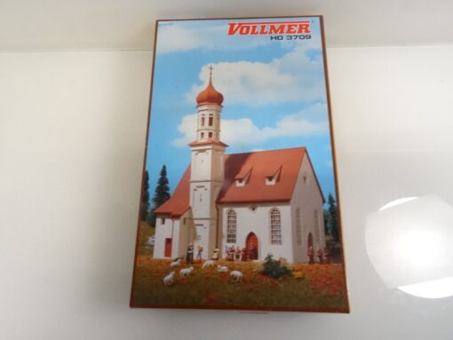 Vollmer H0 3709 Bausatz Kirche St. Andrä Neu in OVP QR4100